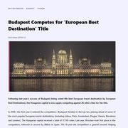European Best Destinations - Best destinations in Europe - www.europeanbestdestinations.com