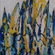 Michael F. Wyss, Ohne Titel, Acryl, 50x70cm, 2019
