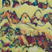 Michael F. Wyss, Seelenlandschaft, Acryl, 50x70cm, 2018