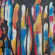 Michael F. Wyss, Abgehoben, Acryl, 50x70cm, 2012