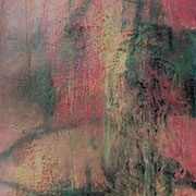 Michael F. Wyss, In Bewegung 1, Acryl, 20x100cm, 2015