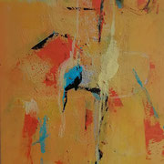 Michael F. Wyss, In Bewegung, 50x70cm, 2015