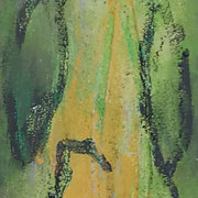 Michael F. Wyss, In Bewegung 2, Acryl, 20x100cm, 2015
