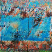 Michael F. Wyss, Willkommen, Acryl, 80x120cm, 2014