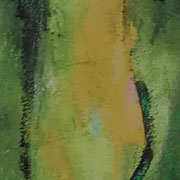 Michael F. Wyss, In Bewegung 1, Acryl, 20x100cm, 2015