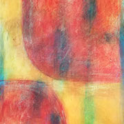 Michael F. Wyss, Ohne Titel,  Acryl, 80x100cm, 2014