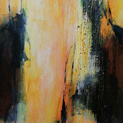 Michael F. Wyss, Freiheit errungen, Acryl, 60x80cm, 2021