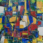 Michael F. Wyss, Verschieden, Acryl, 50x50cm, 2012