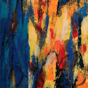 Michael F. Wyss, Sehnsucht, Acryl, 40x80cm, 2020