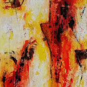 Michael F. Wyss,  Acryl, Ohne Titel, 40x80cm, 2013