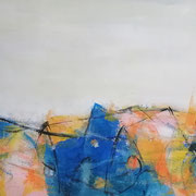 Michael F. Wyss, Ohne Titel, Acryl, 40x80cm, 2019