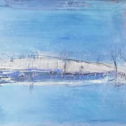 Michael F. Wyss, Ohne Titel, Acryl, 40x80cm, 2013