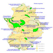 ÁREAS PROTEGIDAS DE EXTREMADURA.