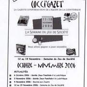 Gazette #08 : Octobre - Novembre 2006