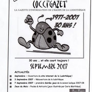 Gazette #13 : Septembre 2007