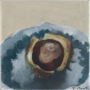 Herbstdessert 2010 (Öl auf Leinwand 10x10) (verkauft)