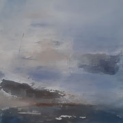 Ohne Titel  Acryl auf Leinwand 40 x 50  CHF 350 
