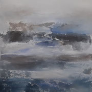 Ohne Titel  Acryl auf Leinwand  50 x 60  mit Rahmen  CHF 400