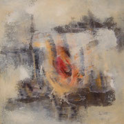 Ohne Titel     Acryl auf Leinwand  100 x 100  CHF 700