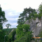 Bismarckfelsen in Blaubeuren