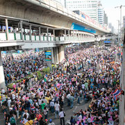 Die Demonstrationen 2014 sollen die ganze Stadt Bangkok lahmlegen!