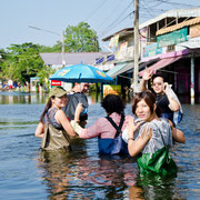 Nakhon Pathom berschwemmung