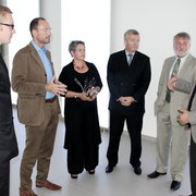 (v.l.) Reiner Großberger, Prof. Dr. Klaus L. Wübbenhorst, Uschi Heubeck, Andreas Brandt, Dr. Dieter Rossmeisl, Harald Greiner