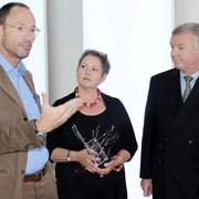 (v.l.) Prof. Dr. Klaus L. Wübbenhorst, Uschi Heubeck, Andreas Brandt