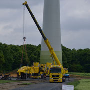 o8.o5.2o14 Neubau 3 MW Windrad Haard