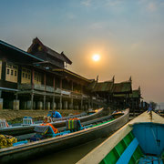 Myanmar - beim Nga-Phe-Kyaung-Kloster am Inle See