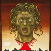Testa di Medusa - Olio su tavola 30x24 ©SergioMinero - MagicaTorino 2015