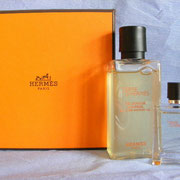 Coffret Terre Hermès avec gel douche - -  Parfum: Jean Claude Ellena - Flacon: Philippe Mouquet