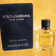 Dolce & Gabbana pour homme - Eau de toilette - 4.5 ml 0.15 US FL.OZ