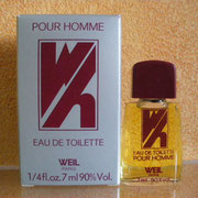 Pour homme - Eau de toilette - 7 ml - Ecriture rouge