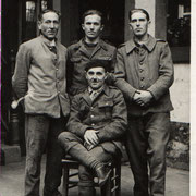 Vier französische Gefangene November 1942