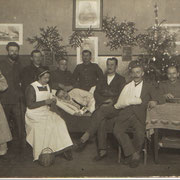 Lazarett im Schulhaus