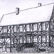 Gasthaus zum Schwanen, Fachwerkhaus aus 1798, 1903 durch Steinhaus ersetzt