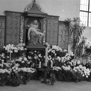 Gedenkstätte in der Kirche