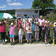 Gruppenbild mit Herrn Uhr, AOK Bereichsleiter Amberg (3. von rechts)