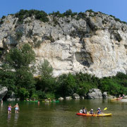 Amande - mit dem Kanu zum Pont du Gard 