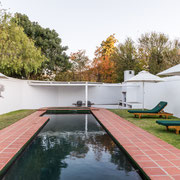Walled Back Swimming Pool