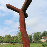 Harald Herkner, "What four", 2012, Stahl