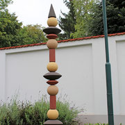 Ulrike Dressel, "Wächter", 2014, Keramik
