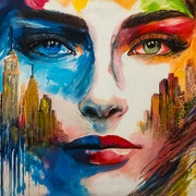 Acryl auf Leinwand