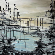 Acryl auf Leinwand