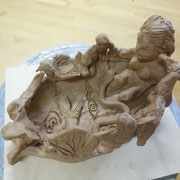 Kunsttherapie Luzern - Tonfigur