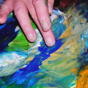 Kunsttherapie, Maltherapie Luzern - intuitives Malen