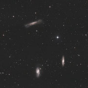 Leo-Triplet (M65, M66 und NGC3628), Teleskop BorenSimon 8"f3.6, Kamera CANON 700D (mod)+LPS-D1