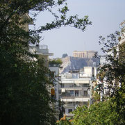Athènes - Dernier coup d'oeil sur l'Acropole.