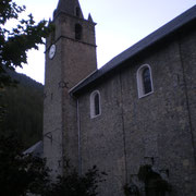 Le Lauzet d'Ubaye - L'église St Laurent.